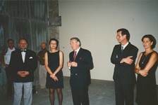 Inaugurazione del Padiglione Lituano alla Biennale con l’Ambasciatore Podagelis, la Sig.ra Bertoldi e gli artisti.