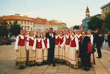 Canti e balli di benvenuto al Convegno “Lithuania for Europe”.