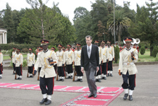 Cerimonia di presentazione delle lettere credenziali al Presidente della Repubblica Federale di Etiopia.