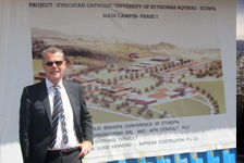 Il progetto dell’erigenda Università Cattolica di Addis Abeba.