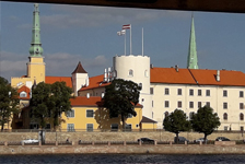 Castello di Riga, sede ufficiale della Presidenza della Repubblica.