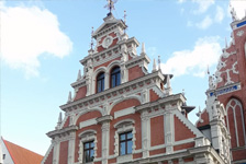 Palazzi a Riga.