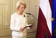 Incontro con Speaker Parlamento di Lettonia 
