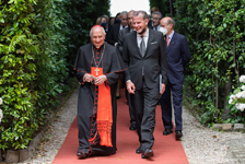 S.E. Cardinale Silvano Tomasi e Amb. Bertoldi